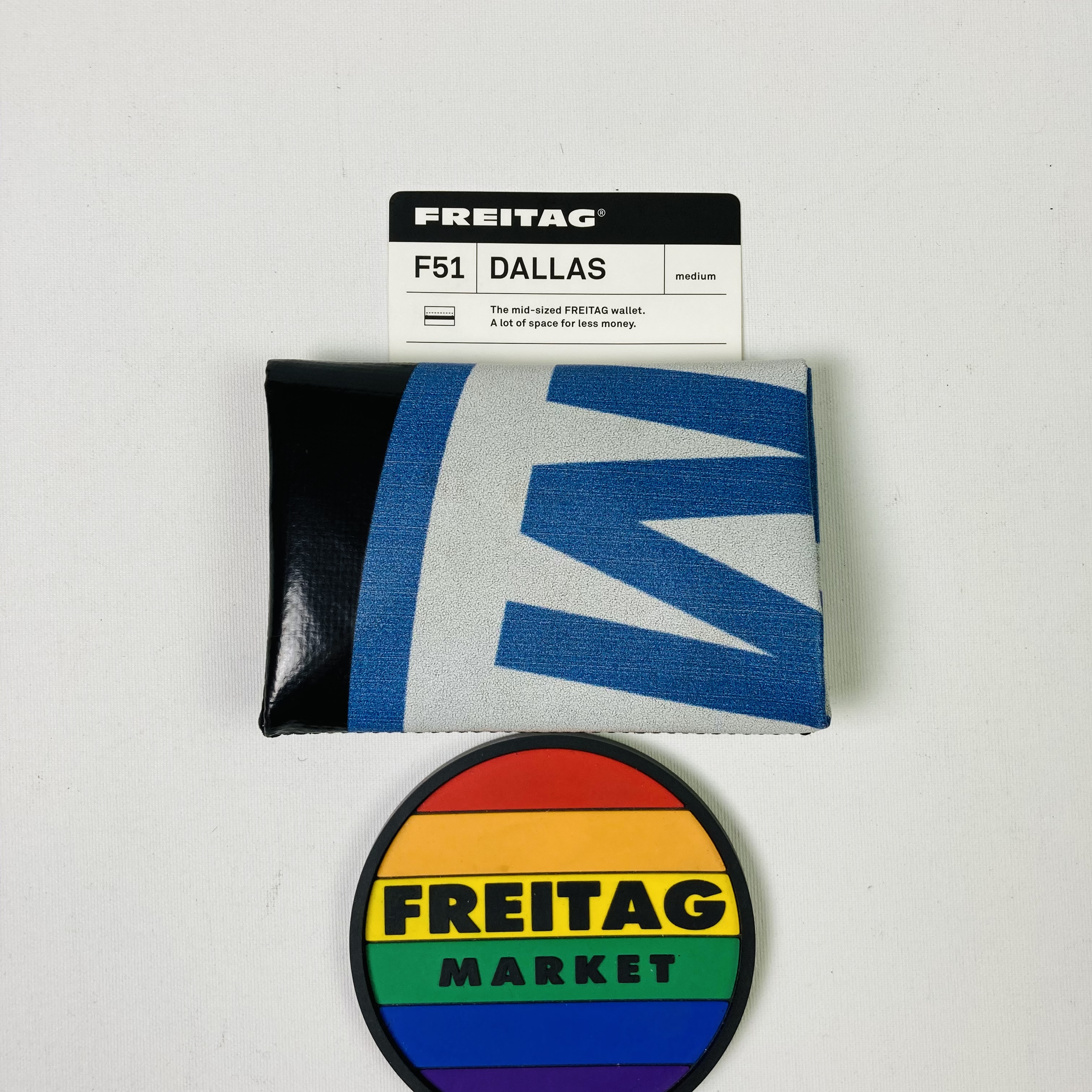 🇨🇭 F51 DALLAS🇨🇭BLACK BLUE ตัวM❌❌❌ – FREITAG MARKET